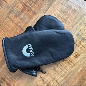 Asham Curling Leather Mittens